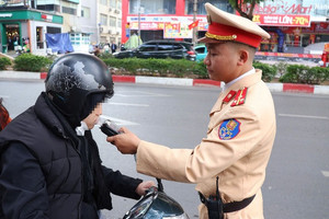 Mùng 4 Tết, hơn 2.100 tài xế vi phạm nồng độ cồn