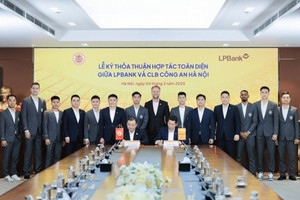 Ngân hàng Lộc Phát (LPBank) và CLB Công an Hà Nội ký kết hợp tác toàn diện