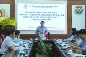 Đắk Nông ráo riết chuẩn bị cho các dự án bô xít, Hóa chất Đức Giang (DGC) sẵn sàng đầu tư 2,3 tỷ USD