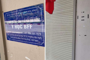 Loạt địa chỉ chi nhánh sữa giả ở Hòa Bình đã 'gỡ biển, mất tích'