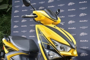 Yamaha chào sân vua tay ga mới: Động cơ 124cc, thiết kế hầm hố, đắt hơn Honda Air Blade