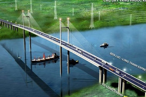 Chỉ ít ngày nữa, cây cầu khởi công từ 10 năm trước của cao tốc Bến Lức - Long Thành sẽ xây dựng trở lại
