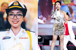Nữ NSƯT được thăng quân hàm Thượng tá ở tuổi 42: Xinh như Hoa hậu, cuộc sống viên mãn bên chồng gốc Pakistan