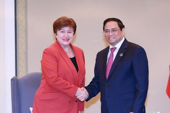 Tổng Giám đốc IMF: Việt Nam là ngôi sao sáng và sẽ tăng trưởng gấp đôi so với mức tăng trưởng của toàn cầu