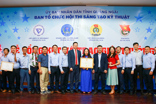 BSR nhận ‘mưa’ giải thưởng tại Hội thi Sáng tạo Kỹ thuật tỉnh Quảng Ngãi