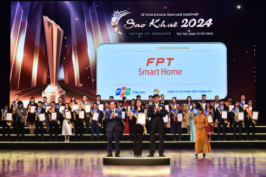 Sao Khuê 2024: FPT dẫn đầu với 14 sản phẩm, giải pháp được vinh danh