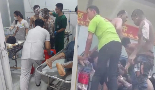 Nổ lớn rung chuyển cả công ty gỗ, nhiều công nhân bỏng nặng, hàng chục người hốt hoảng tháo chạy