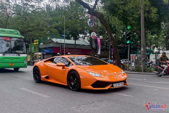 'Siêu xe' Lamborghini biển 'độc' 567.89 của đại gia Hà thành, nghe đến giá 'ai cũng sốc'