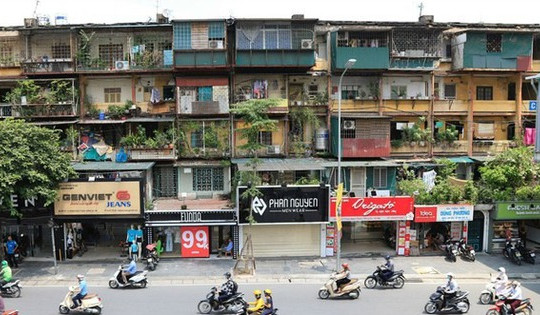 Hàng loạt tập thể cũ ở trung tâm Hà Nội sắp được ‘lên đời’