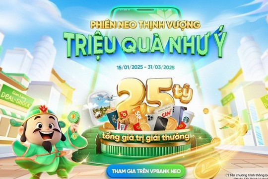 VPBank tặng hàng triệu quà tặng hấp dẫn cho khách hàng tham gia Phiên Tết Thịnh Vượng, Lộc Xuân Như Ý