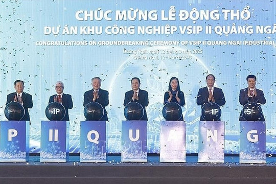 Liên danh Becamex IDC (BCM) chính thức khởi công dự án khu công nghiệp 161 triệu USD