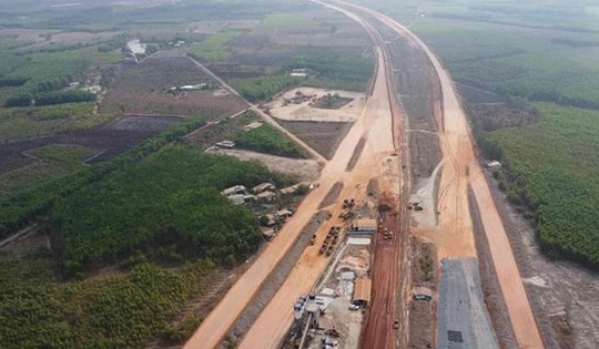 40km đường huyết mạch vào siêu sân bay lớn nhất Việt Nam được nâng cấp mở rộng