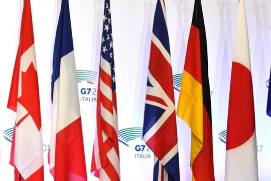 Mỹ chặn tuyên bố lên án Nga của nhóm G7