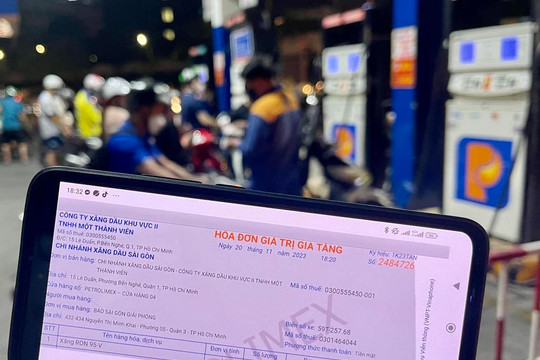 'Tối hậu thư' về thực hiện xuất hóa đơn điện tử kinh doanh xăng dầu